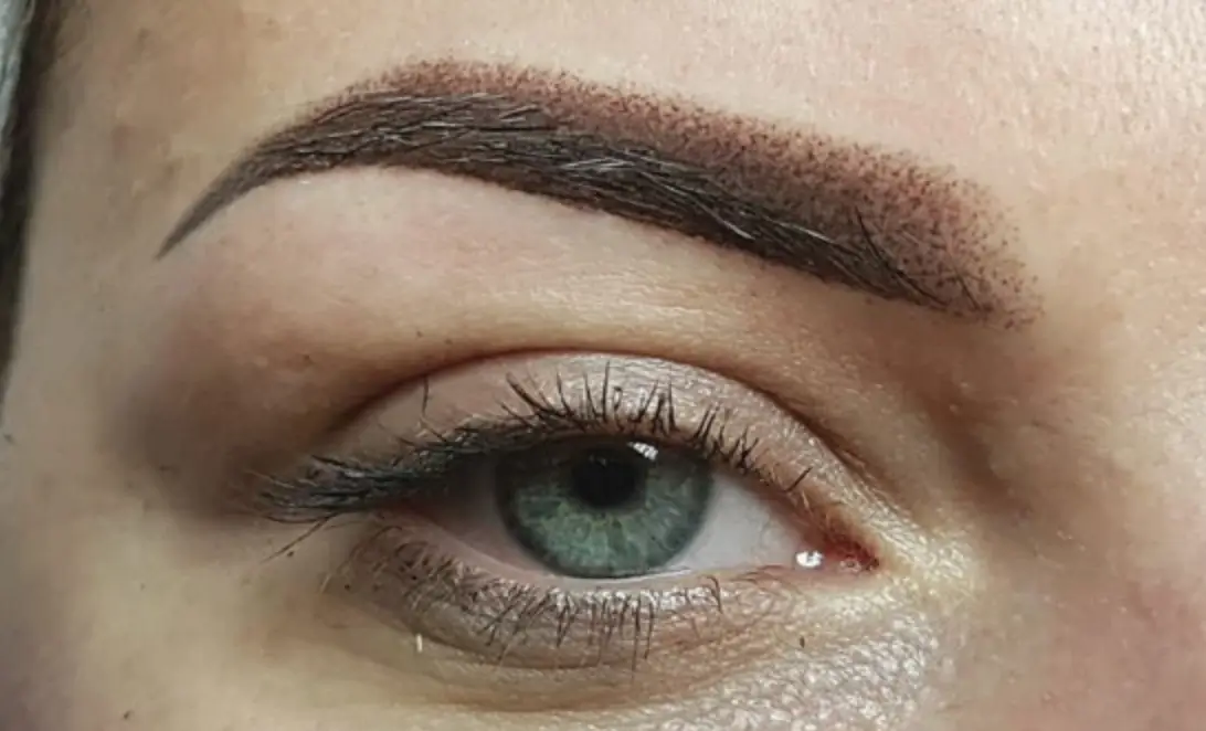 Wenkbrauw magic shading resultaat